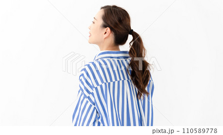 爽やかな女性 爽やかな女性 110589778