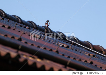 Old Roof Tiles of House 110590757
