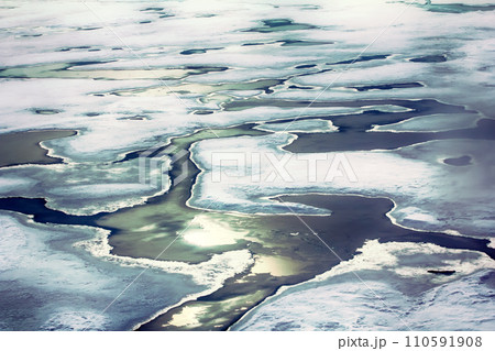 ice at the North pole and near in 2016 ice at the North pole and near in 2016 110591908