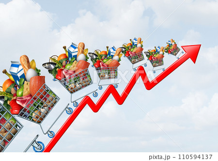 Food Price Increase 110594137