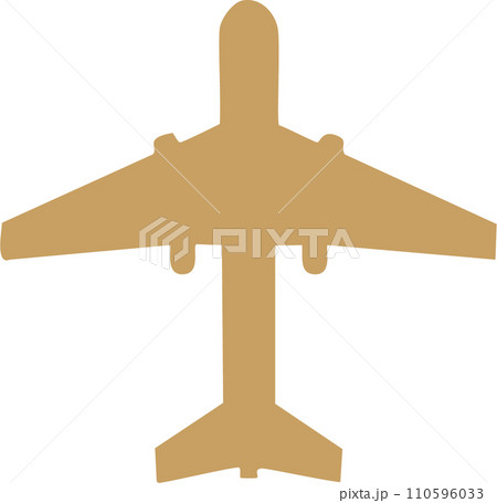 飛行機アイコンイラスト 110596033