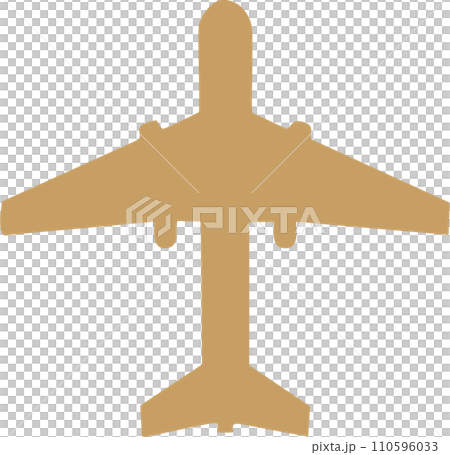 飛行機アイコンイラスト 110596033