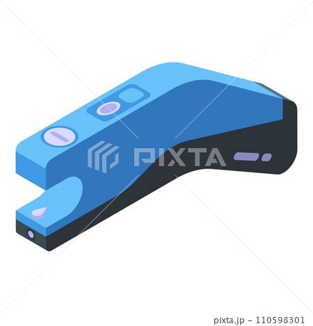 Handle taser icon. Isometric of handle taser vector icon for web design isolated on white background 110598301