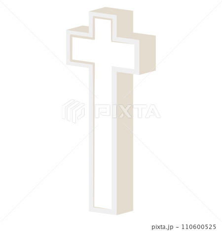 Detailed tombstone icon Vector 110600525