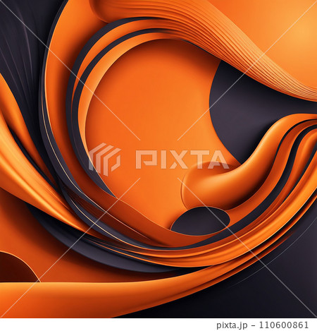 Abstract modern liquid background and texture. Design colorful liquid gradient background for use. 110600861