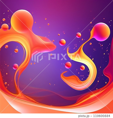 Abstract modern liquid background and texture. Design colorful liquid gradient background for use. Abstract modern liquid background and texture. Design colorful liquid gradient background for use. 110600884