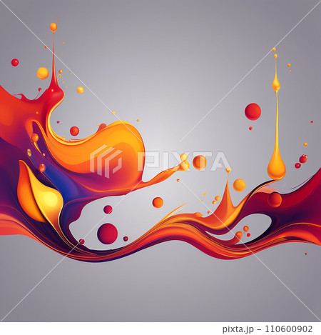 Abstract modern liquid background and texture. Design colorful liquid gradient background for use. Abstract modern liquid background and texture. Design colorful liquid gradient background for use. 110600902