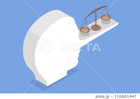 3D Isometric Flat Vector Illustration of Legal Fraud 3D Isometric Flat Vector Illustration of Legal Fraud 110601447