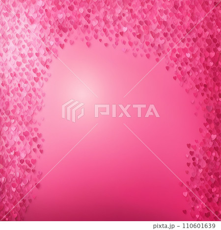 Abstract Valentine day background, valentine texture. Love concept. pink, red background, Valentine day banner design for use. 110601639