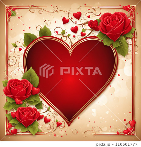 Abstract Valentine day banner, frame, border background, valentine texture. Love concept. pink, red background Abstract Valentine day banner, frame, border background, valentine texture. Love concept. pink, red background 110601777