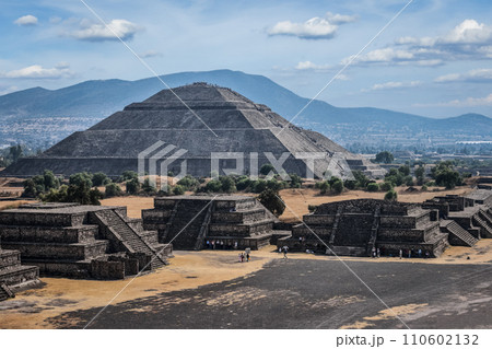 Ancient Pyramid of the Sun, Teotihuacan, Mexico 110602132