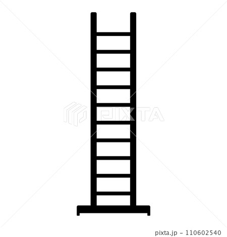 Folding ladder icon 110602540