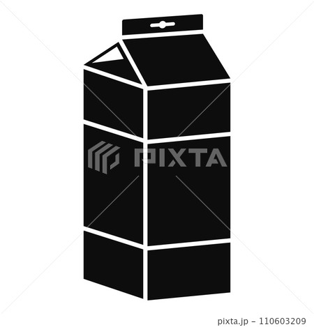 Juice pack icon. Simple illustration of juice pack vector icon for web design isolated on white background Juice pack icon. Simple illustration of juice pack vector icon for web design isolated on white background 110603209