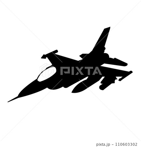 Fighter plane icon Fighter plane icon 110603302