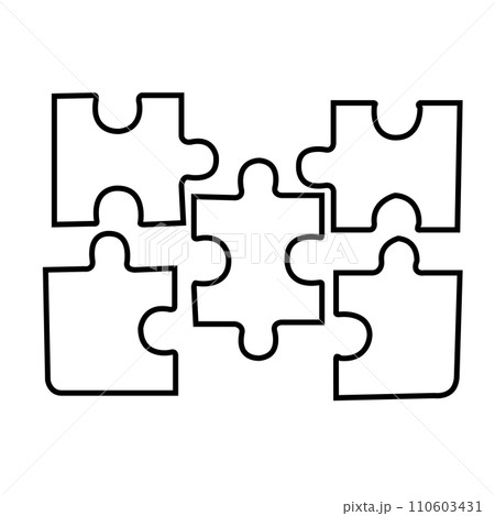 Puzzle icon 110603431