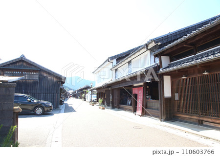 関宿　せきじゅく　宿場町　東海道47番目　重要伝統的建造物群保存地区　百六里庭　眺関亭　関地蔵院　　 110603766