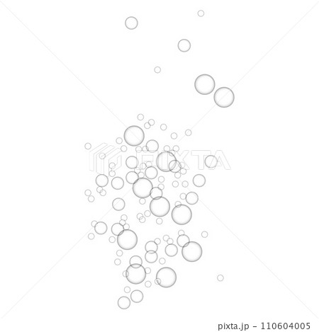 Shower bubbles icon. Realistic illustration of shower bubbles vector icon for web design Shower bubbles icon. Realistic illustration of shower bubbles vector icon for web design 110604005
