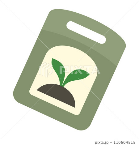 Seed pack icon. Flat illustration of seed pack vector icon for web design Seed pack icon. Flat illustration of seed pack vector icon for web design 110604818