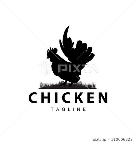 Chicken logo farm animal livestock chicken farm design fried chicken restaurant Chicken logo farm animal livestock chicken farm design fried chicken restaurant 110606828