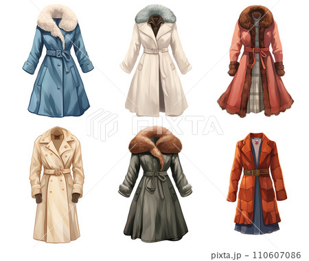 レディース冬物コート レディース冬物コート 110607086