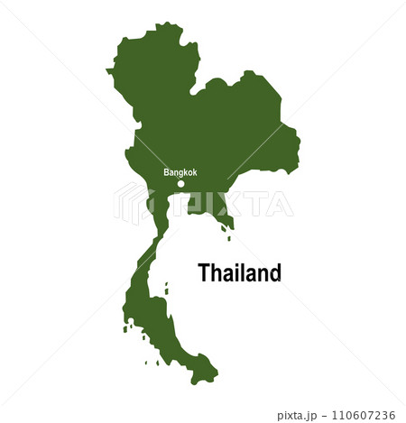 Thailand map icon Thailand map icon 110607236