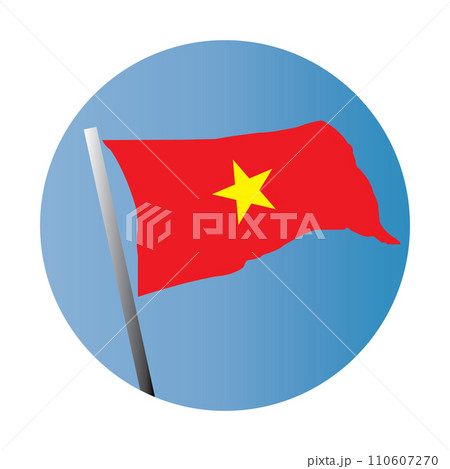 Vietnam flag icon 110607270