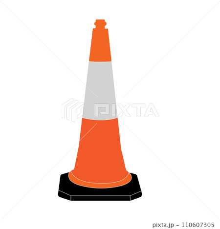 Traffic cone icon 110607305
