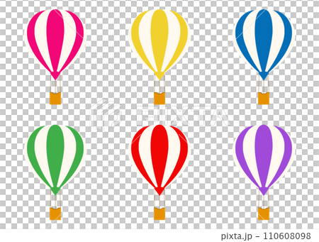 シンプルな気球　 110608098