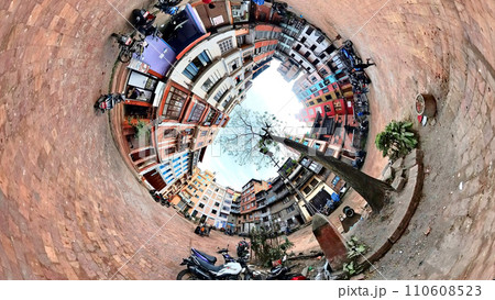 kathmandu panoramic 360 view  110608523