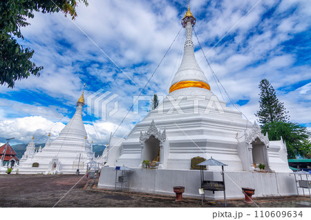 Phra That Doi Kong Mu temple at  Mae hong sorn, Thailand 110609634