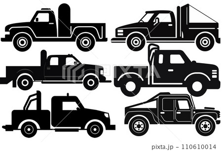 Car towing truck icon.Tow truck, Car towing vector isolated icon on white background. 110610014