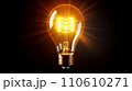 Incandescent Lightbulb Illumination 110610271