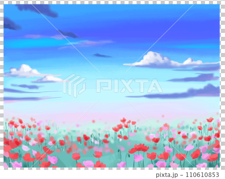 春天的罌粟花田 110610853