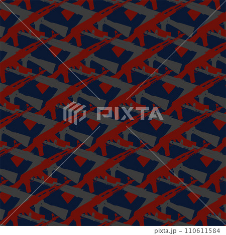 AK gun steamless texture. Vector. Eps 110611584