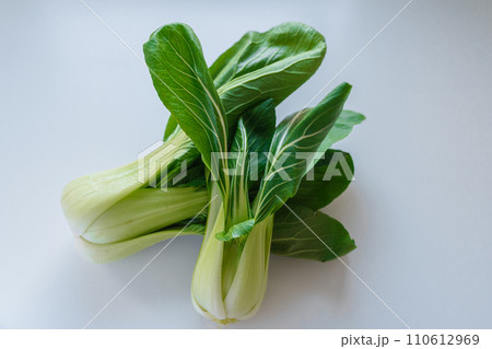 bok choy on table bok choy on table 110612969