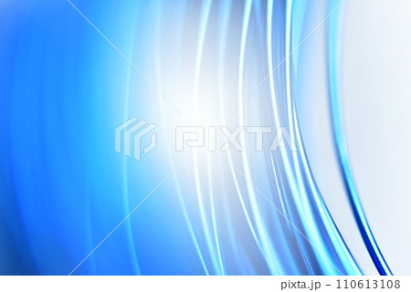 青いラインの抽象的な背景 　光線　曲線 110613108