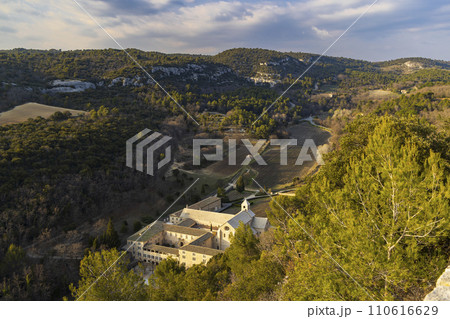 Abbey of Senanque, Provence-Alpes-Cate d'Azur, France 110616629