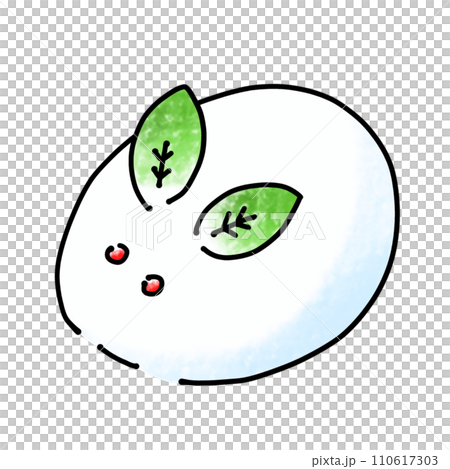 Loose Simple Snow Rabbit Single Item Color Analog Style Loose Simple Snow Rabbit Single Item Color Analog Style 110617303