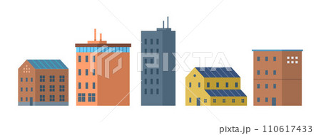 Clean city vector illustration. A clean city embraces environmentally friendly practices in all aspects of urban life It encourages green building designs, promotes sustainable transportation Clean city vector illustration. A clean city embraces environmentally friendly practices in all aspects of urban life It encourages green building designs, promotes sustainable transportation 110617433