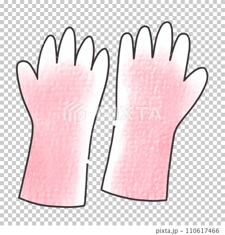Loose simple rubber gloves, single item, color, analog style Loose simple rubber gloves, single item, color, analog style 110617466