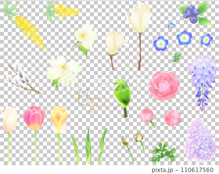 花卉材料套裝(春季) 花卉材料套裝(春季) 110617560