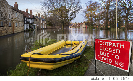 Flooding - North Yorkshire - United Kingdom 110619678