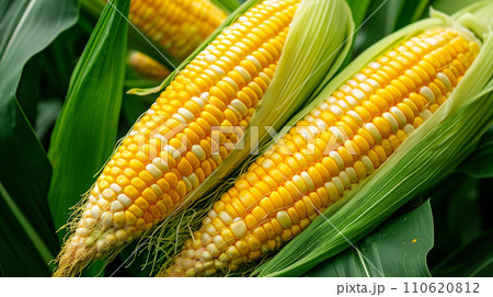 トウモロコシとコピースペース トウモロコシとコピースペース 110620812