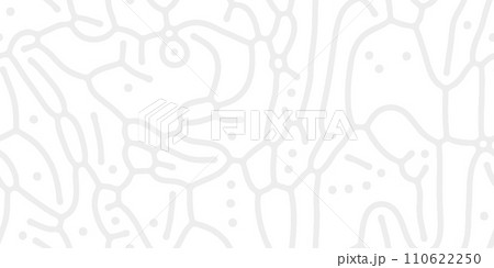 Abstract organic seamless vector pattern Simple flat light grey and white backdrop 110622250