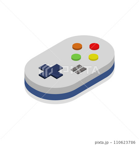 Isometric game pad 110623786