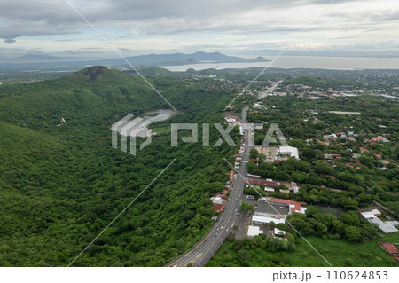 Green central america landscape 110624853
