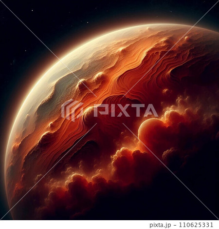 ガスの惑星、金星 110625331