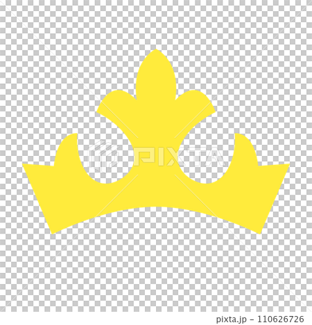Color style icon representing a crown 110626726