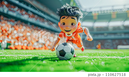 サッカー選手 110627518