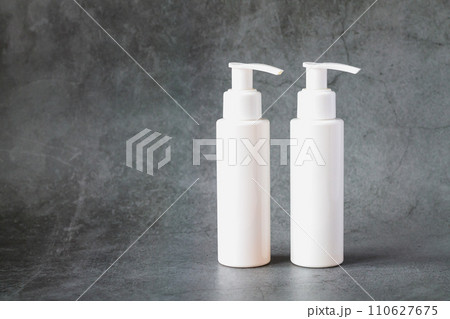pump or dispenser bottles for cream, lotion, shampoo 110627675